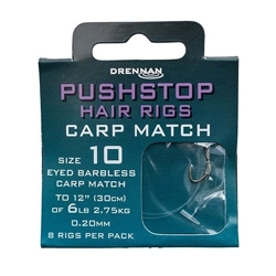 Drennan Pushstop Hair Rigs Carp Match